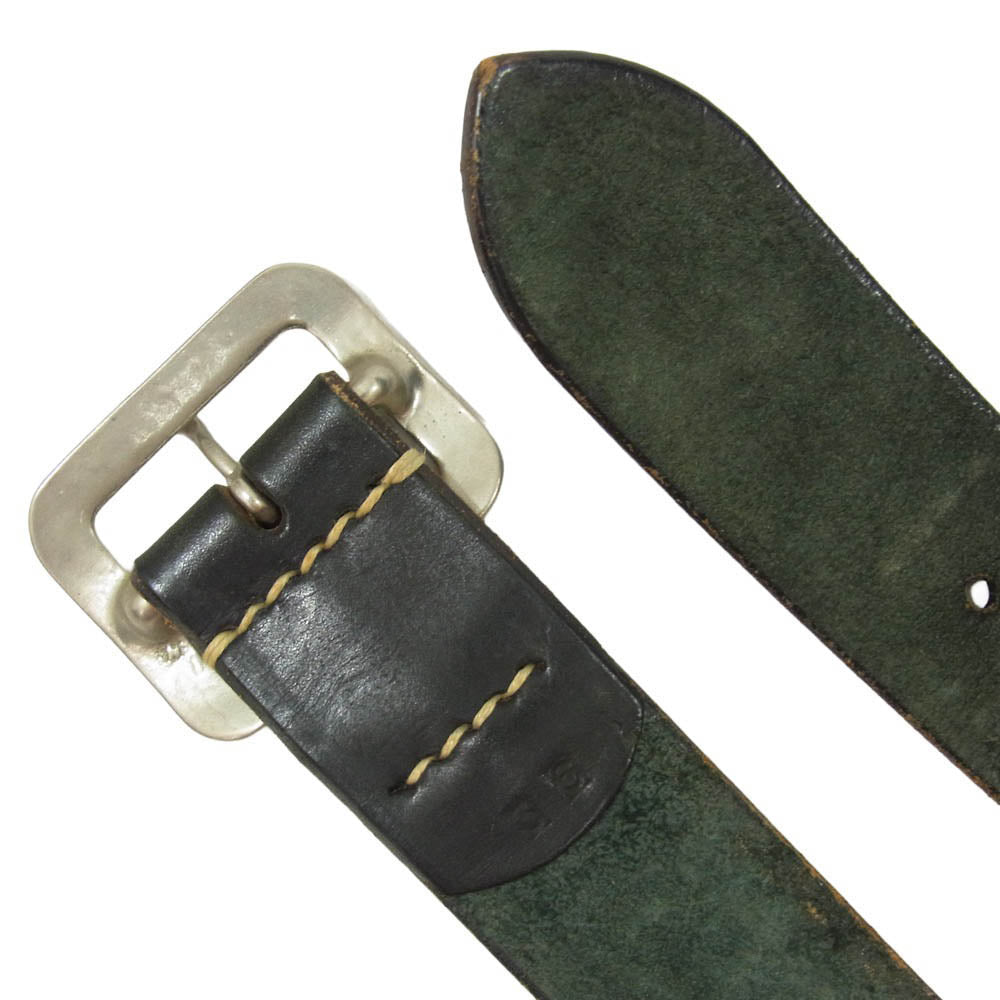 SUGAR CANE シュガーケーン レザー スタッズ ベルト ブラック系 36【中古】