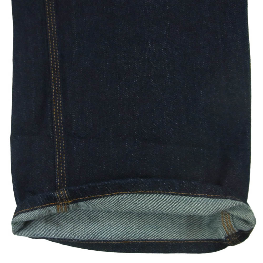KOJIMA GENES 児島ジーンズ 13oz ケブラーストレッチ ダブルニー シェルステッチ デニム パンツ インディゴブルー系 38【中古】