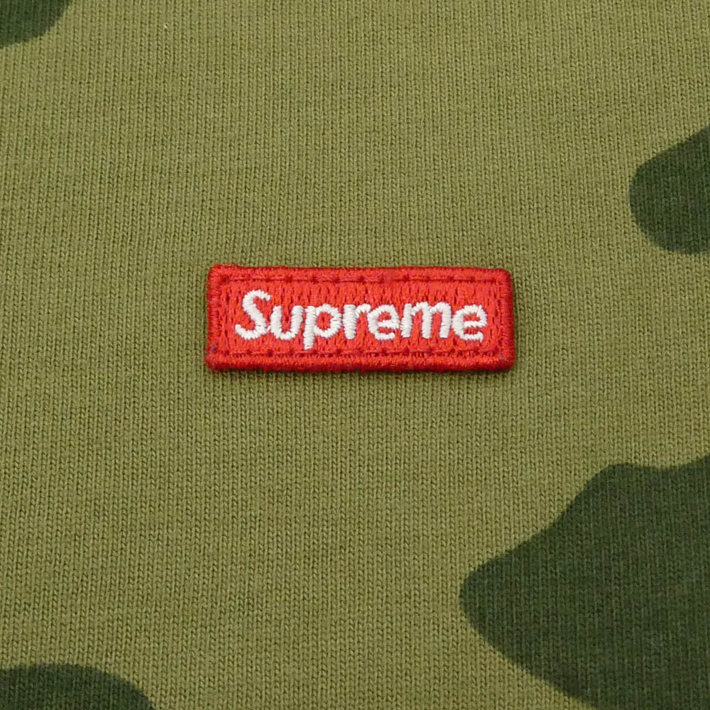 Supreme シュプリーム 25SS small box tee camo スモールボックスロゴ カモ 半袖 Tシャツ カーキ系 M【中古】