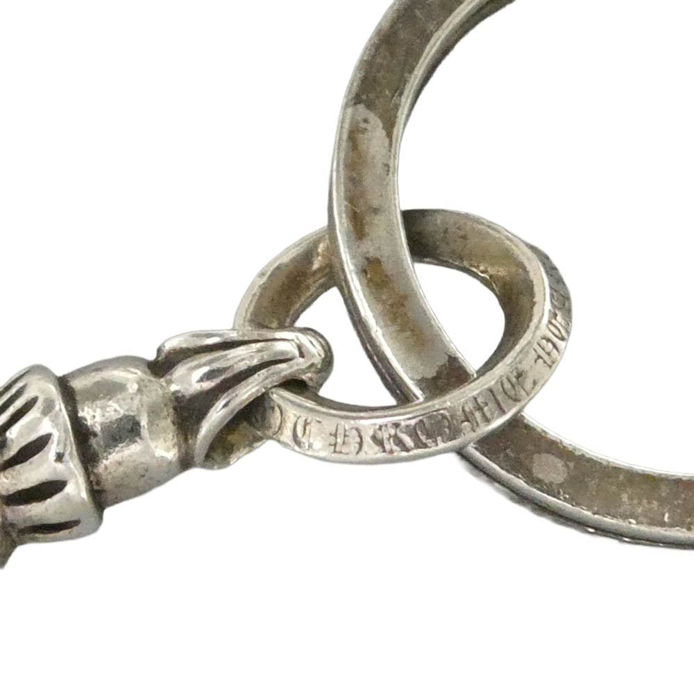 CHROME HEARTS クロムハーツ（原本無） CRAW #5DAGGER クロウチャーム ＃5ダガー キーチェーン シルバー系【中古】
