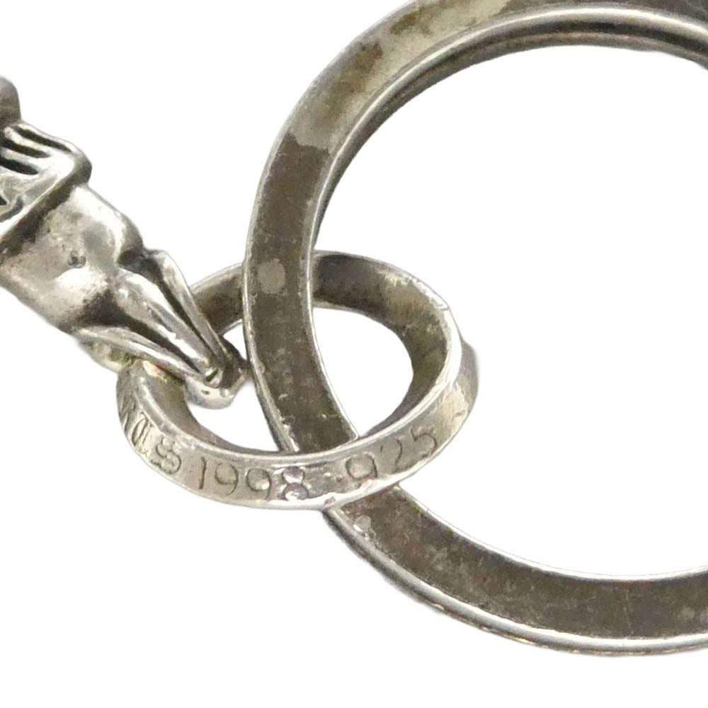 CHROME HEARTS クロムハーツ（原本無） CRAW #5DAGGER クロウチャーム ＃5ダガー キーチェーン シルバー系【中古】