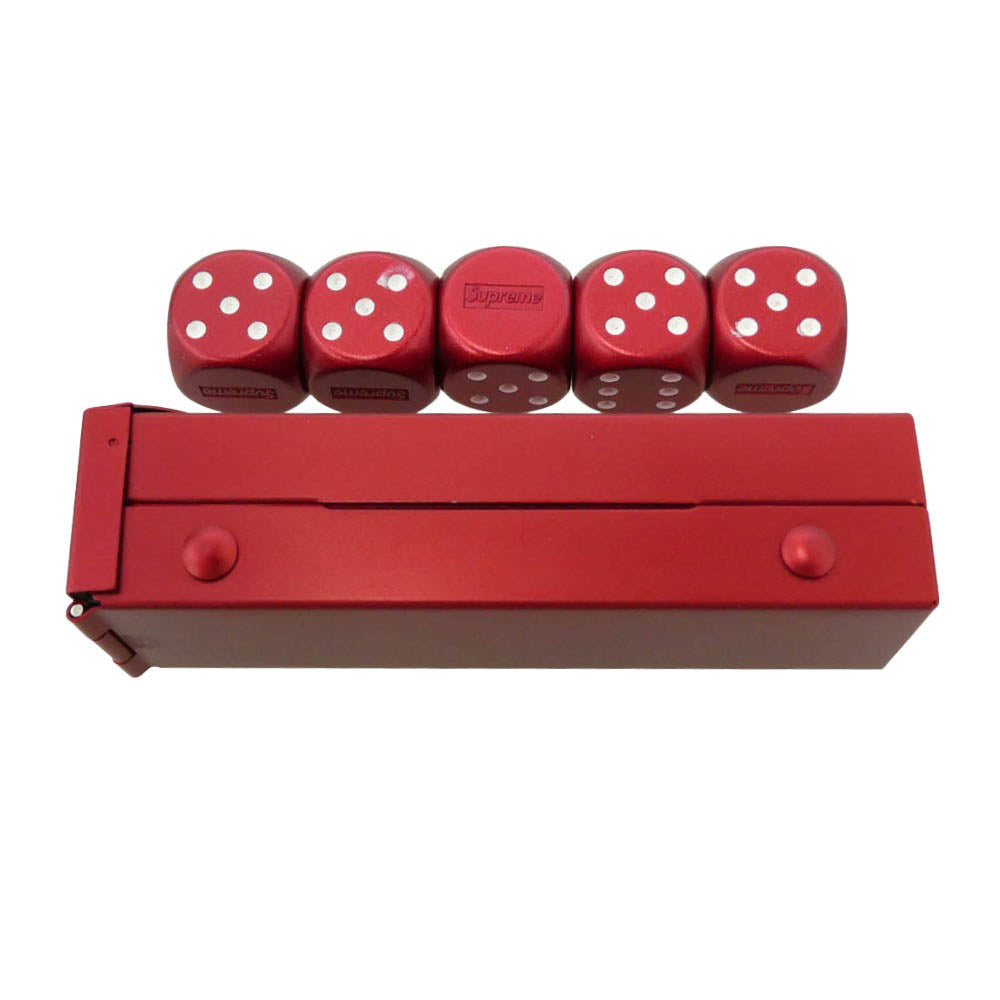 Supreme シュプリーム 21SS Aluminum Dice Set アルミニウム ダイス セット レッド レッド系【新古品】【未使用】【中古】