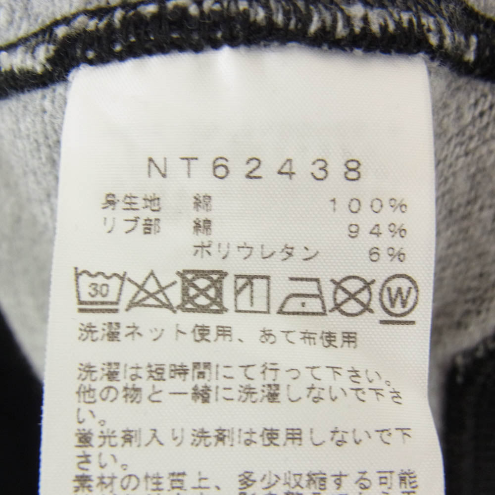 THE NORTH FACE ノースフェイス NT62438 Jacquard Half Dome Crew ジャカードハーフドーム クルーネック スウェット トレーナー ブラック系 XL【中古】