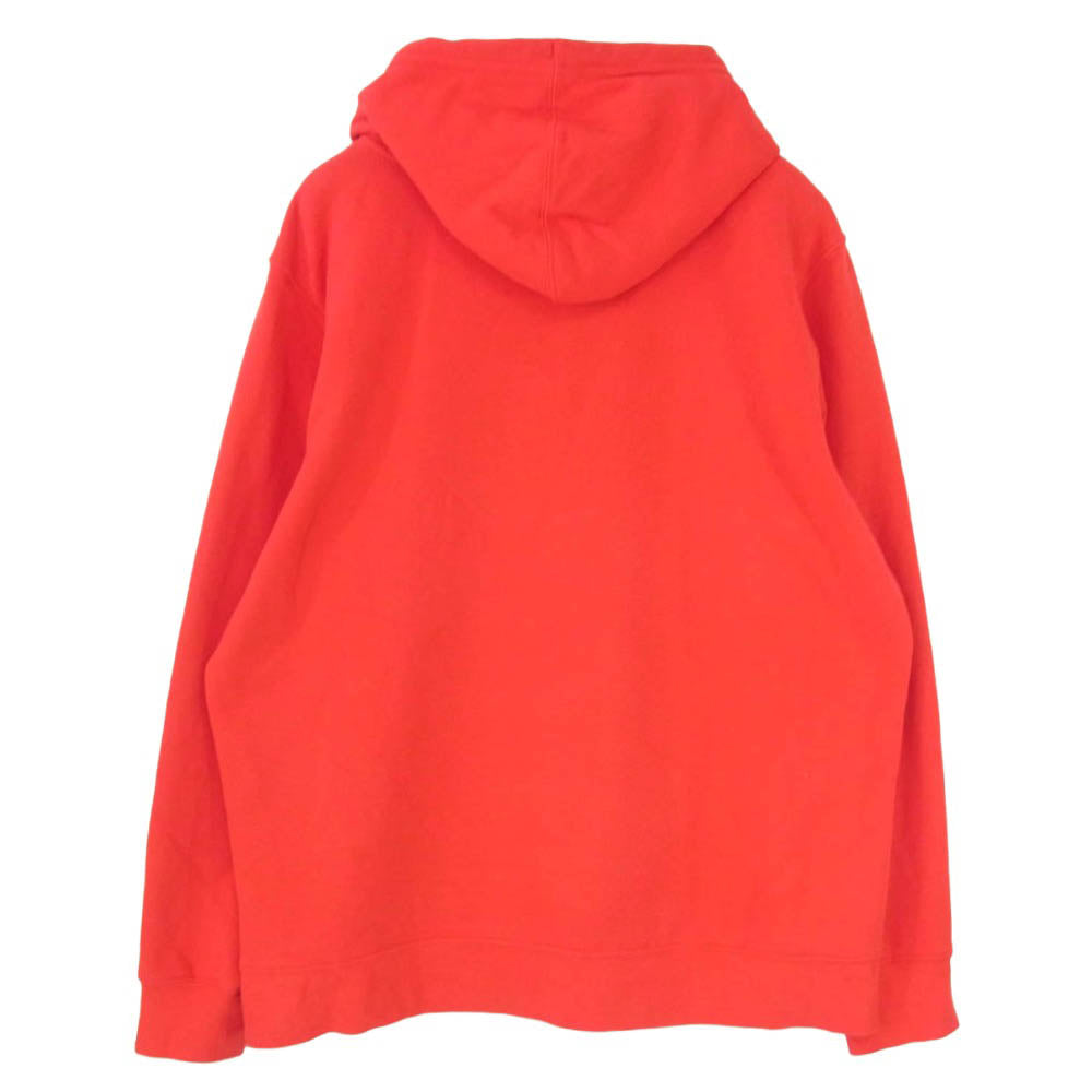THE NORTH FACE ノースフェイス HALF DOME PO HDY ハーフドーム プルオーバー フーディ パーカー レッド系 XL【中古】