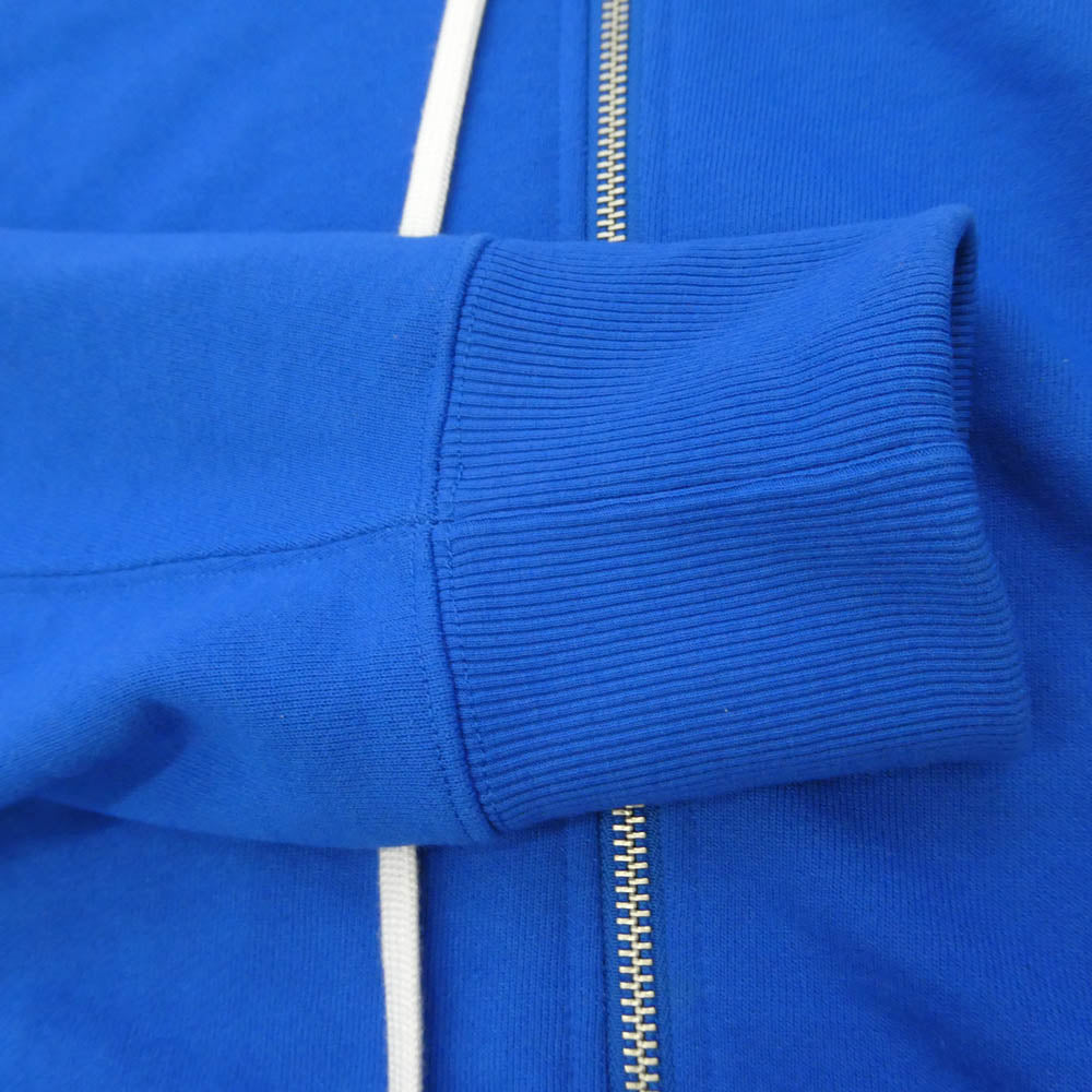 THE NORTH FACE ノースフェイス NT12335 SQUARE LOGO FULL ZIP スクエア ロゴ フル ジップ パーカー フーディー ブルー系 XL【中古】