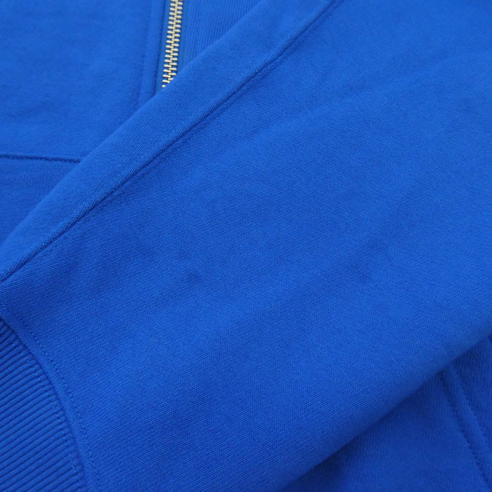 THE NORTH FACE ノースフェイス NT12335 SQUARE LOGO FULL ZIP スクエア ロゴ フル ジップ パーカー フーディー ブルー系 XL【中古】