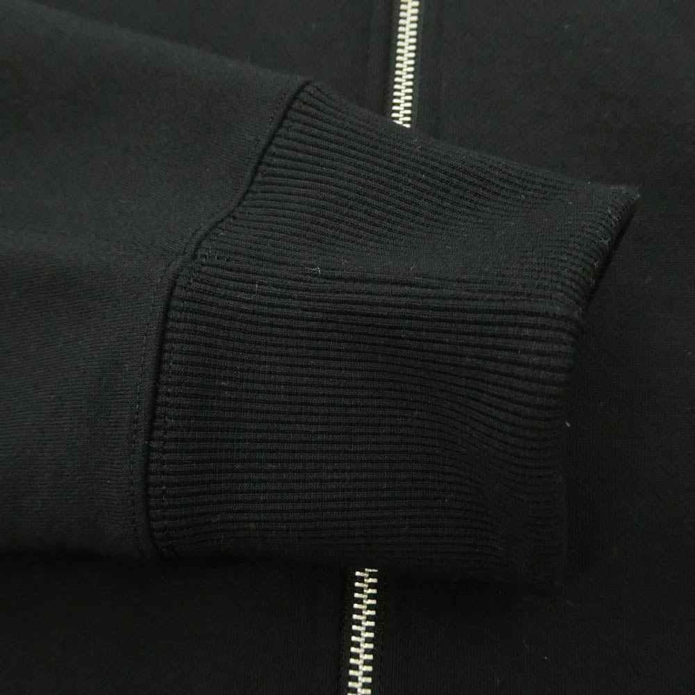 THE NORTH FACE ノースフェイス NT62349 SQUARE LOGO FULL ZIP スクエア ロゴ フル ジップ パーカー フーディー ブラック系 XL【中古】