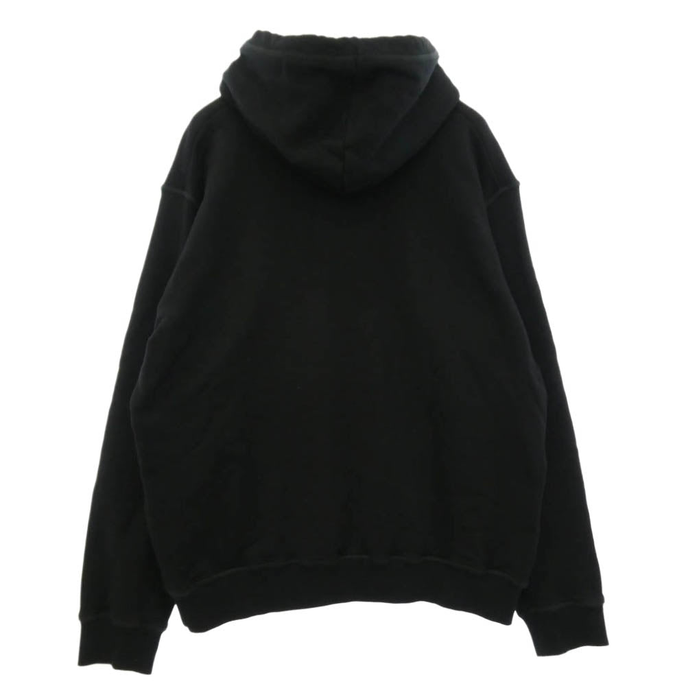 DSQUARED2 ディースクエアード 21AW S79GU0034 ICON HOODED SWEATSHIRT アイコン フーデッド スウェットシャツ パーカー フーディー ブラック系 XXL【中古】