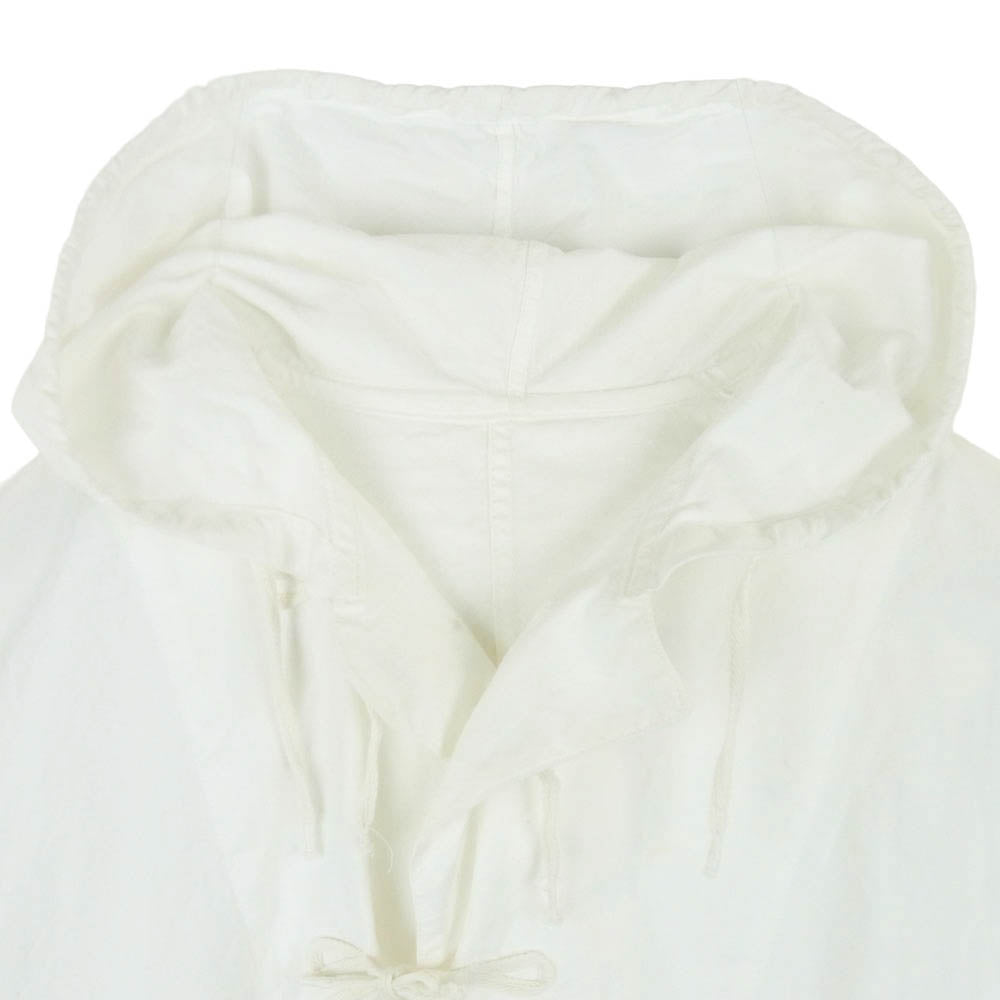 70s 80s VINTAGE ヴィンテージ ミリタリー スノー パーカー ジャケット ホワイト系 アイボリー系 3【中古】