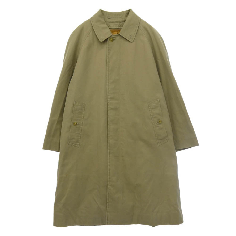 BURBERRY バーバリー BBB55-940-72 Burberrys オールド ライナー付き プローサム ステンカラーコート イニシャル入 カーキ系 160【中古】