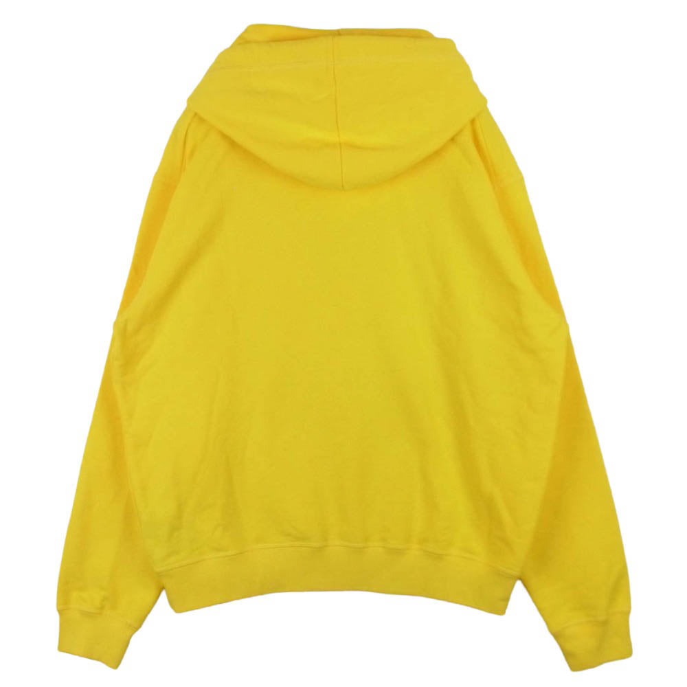 DSQUARED2 ディースクエアード 20AW S74GU0779 Sweatshirts スウェットシャツ フロントプリント コットン フーディー パーカー イエロー系 L【中古】