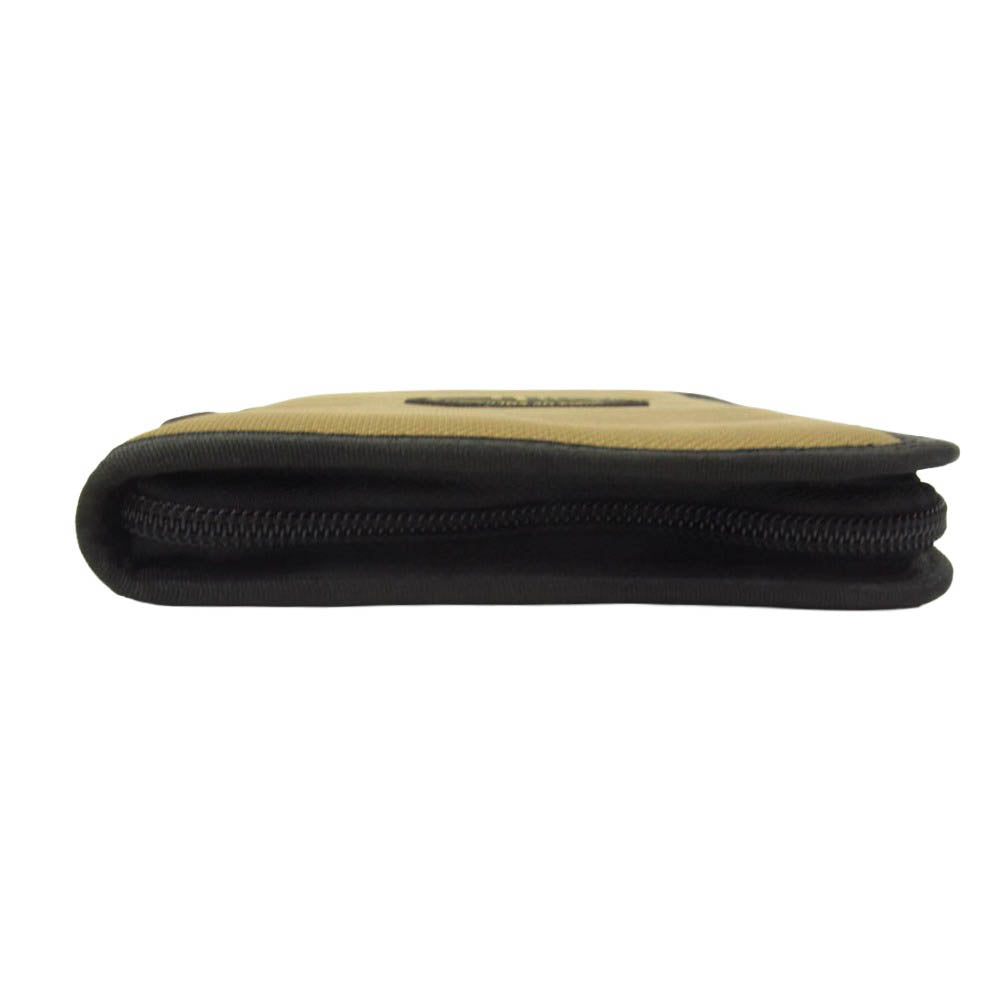 RATS ラッツ 23'RA-0915 NYLON PASS CASE ラウンドジップ コーデュラナイロン パスケース ベージュ系 FREE【新古品】【未使用】【中古】