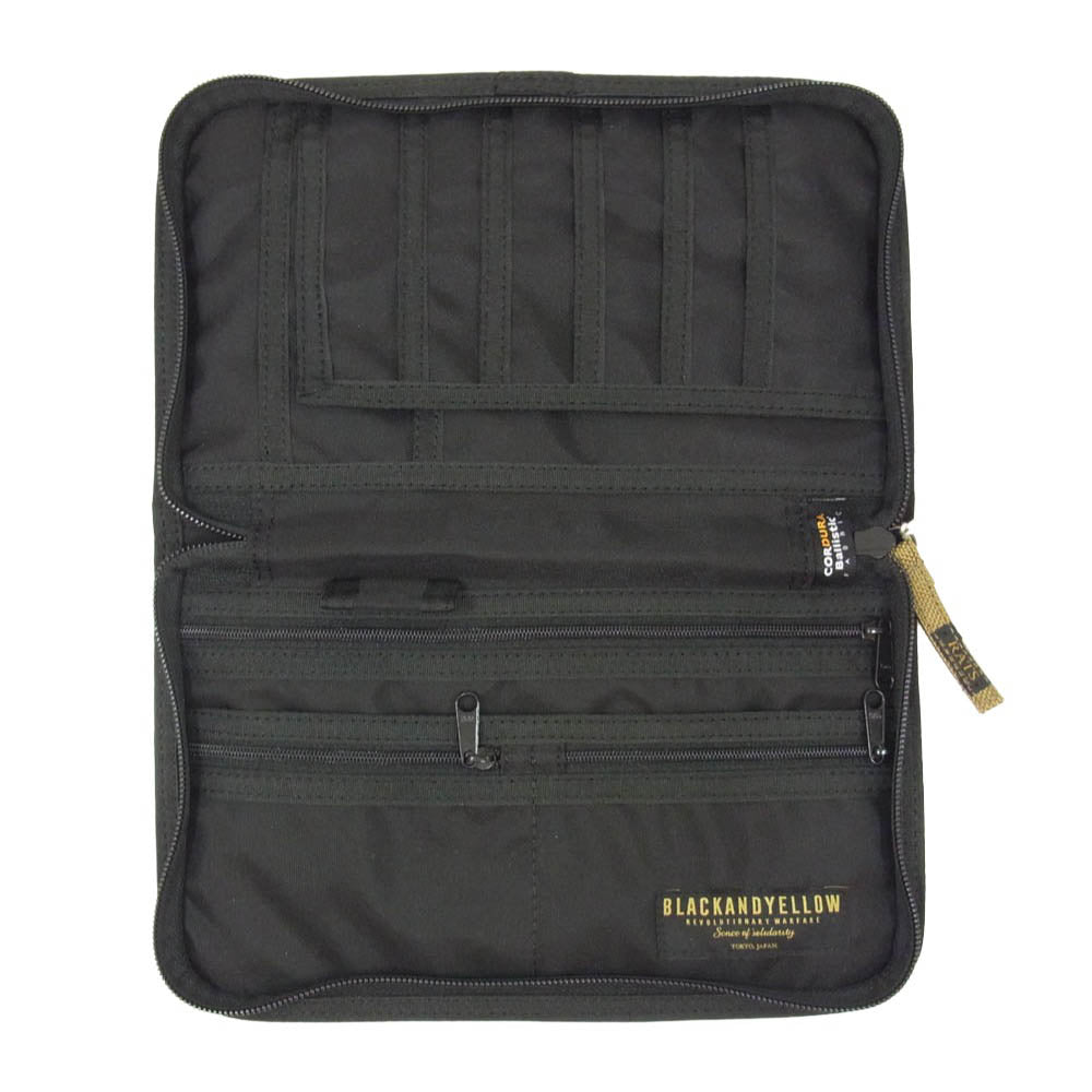RATS ラッツ 23'RA-0915 NYLON PASS CASE ラウンドジップ コーデュラナイロン パスケース ベージュ系 FREE【新古品】【未使用】【中古】