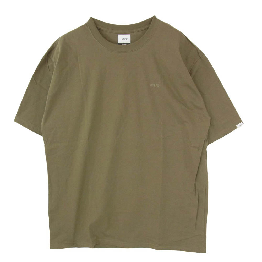 WTAPS ダブルタップス 21SS 211PCDT-ST10S MOON & STAR SS TEE ロゴ プリント 半袖 Tシャツ カーキ系 X05【新古品】【未使用】【中古】