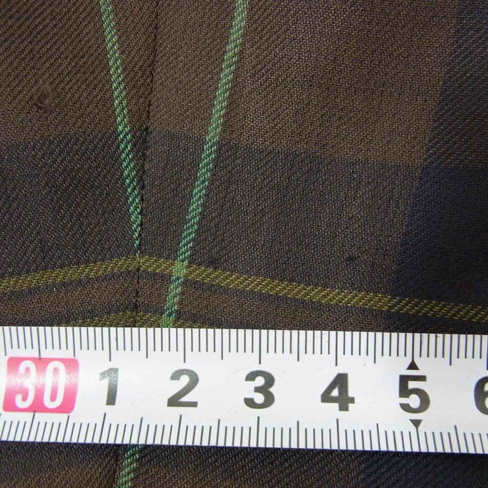 クルニ Jieda ジエダ 111553064 × Jieda TIELOCKEN JACKET CHECK STUDIOUS別注 ジエダ チェック テーラード タイロッケン ジャケット ブラウン系 M【中古】