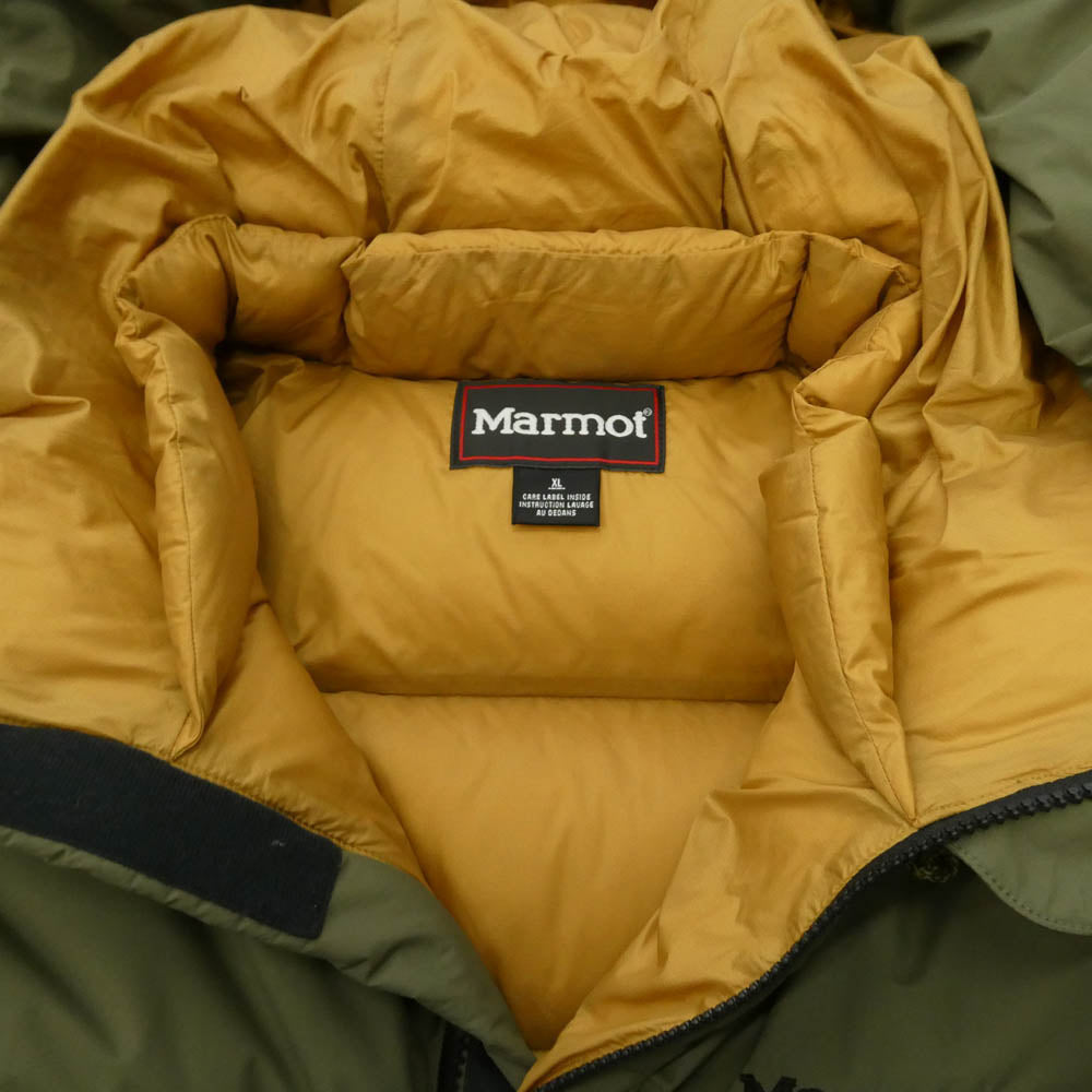 MARMOT マーモット MTFW25UDW019 Parbat Parka GORETEX ゴアテックス パルバット パーカ ダウンジャケット カーキ系 ブラック系 XL【中古】