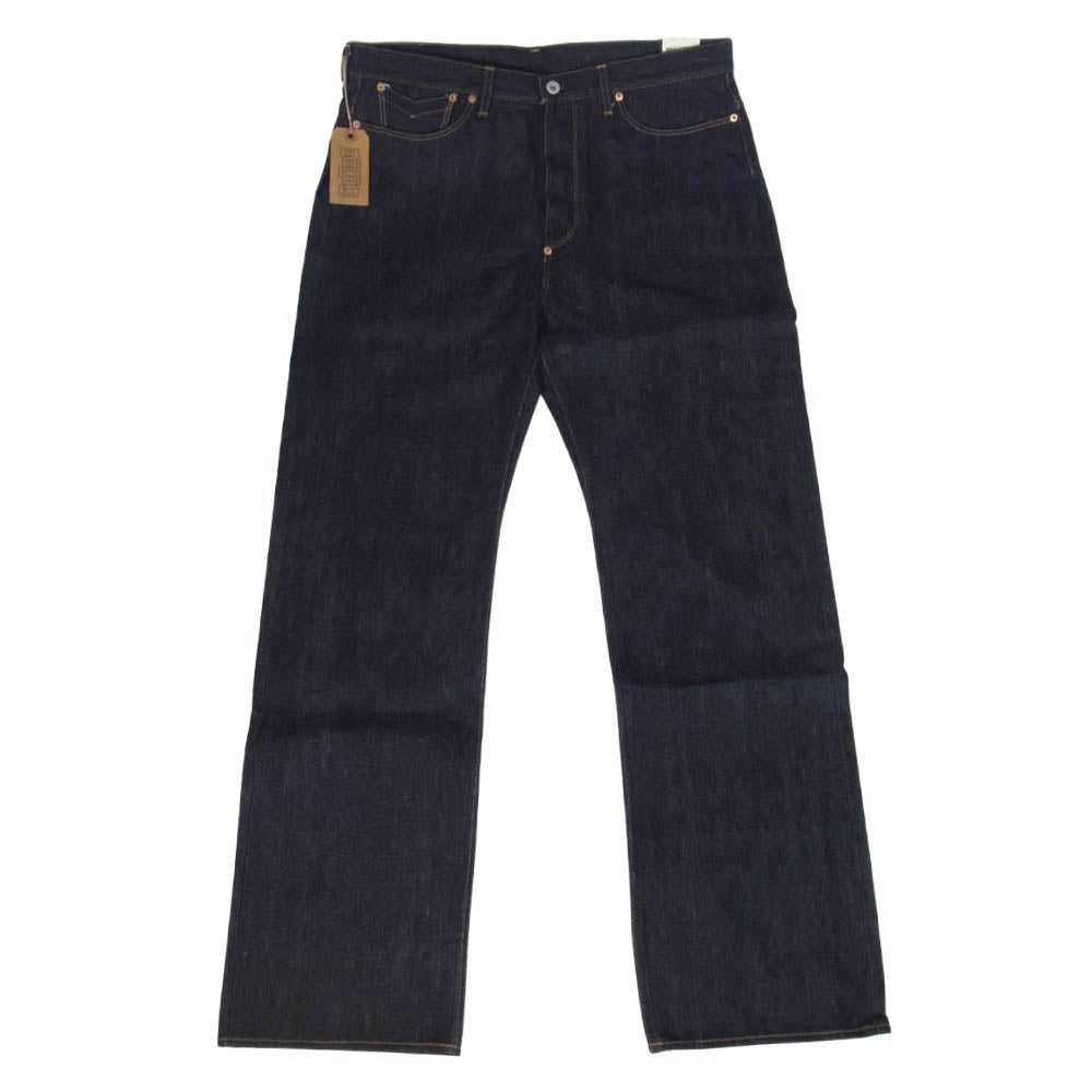 べラフォンテ BF-17-017 HAMMERALLS BUCKLE BACK DENIM PANTS バックル デニム パンツ インディゴブルー系 34【新古品】【未使用】【中古】