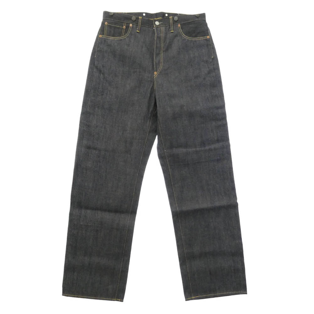 べラフォンテ BF-25-57 RAGTIME 1936 BUCKLE BACK DENIM PANTS バックル デニム パンツ インディゴブルー系 L【新古品】【未使用】【中古】