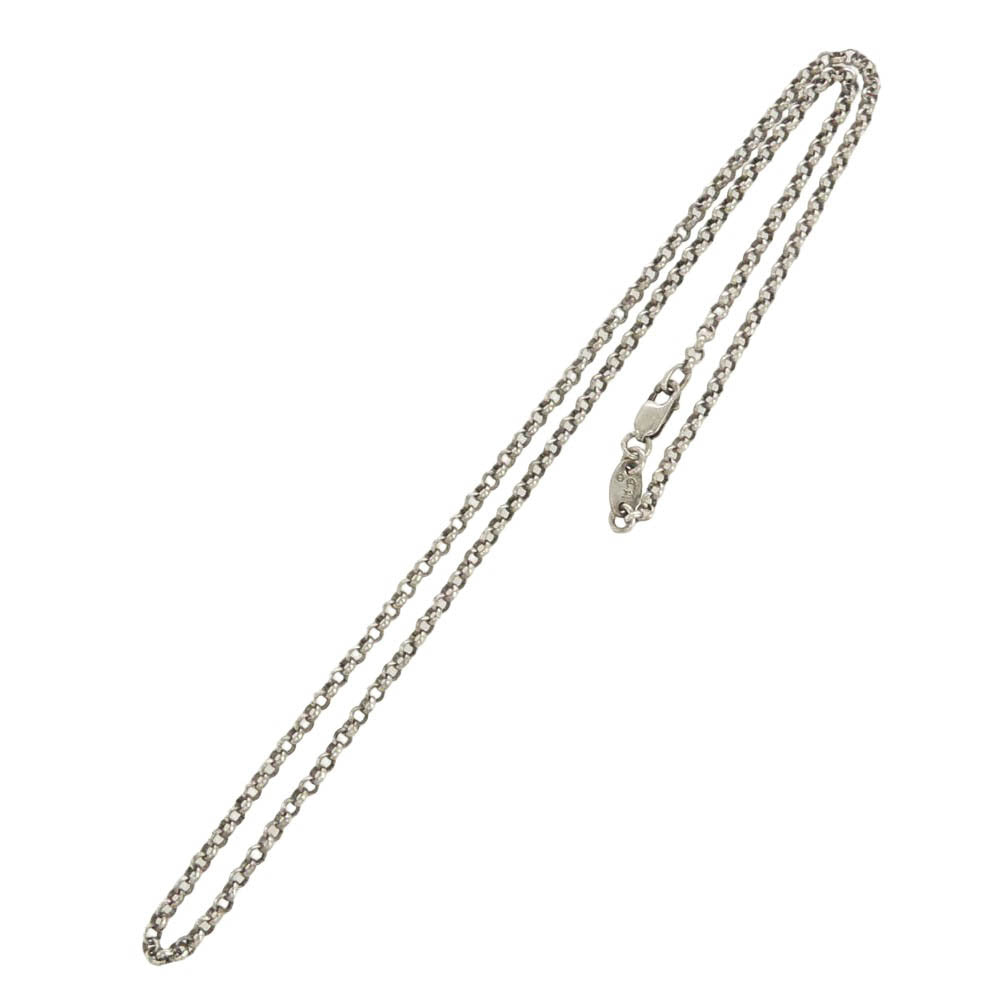 CHROME HEARTS クロムハーツ（原本無） NECKCHAIN R16 16inch 16インチ ロールチェーン ネックレス シルバー系【中古】