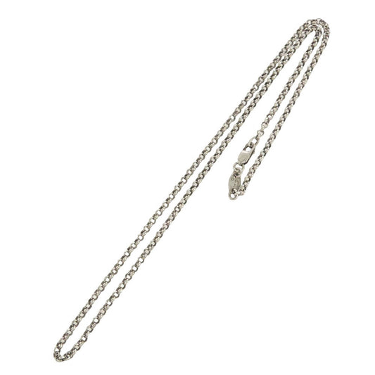 CHROME HEARTS クロムハーツ（原本無） NECKCHAIN R16 16inch 16インチ ロールチェーン ネックレス シルバー系【中古】