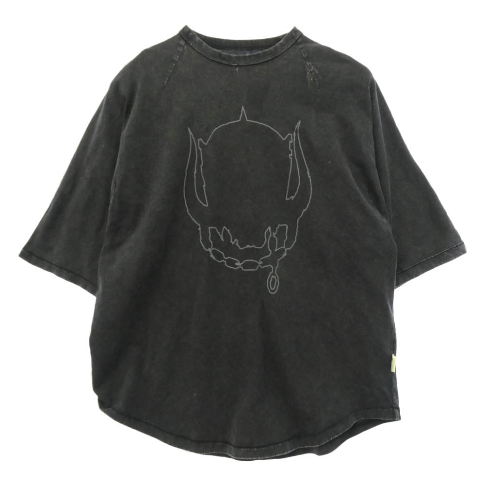 BEAMS ビームス 25SS SSZ エスエスズィー NO OP RAG 半袖 Tシャツ カットソー ブラック系 S【中古】