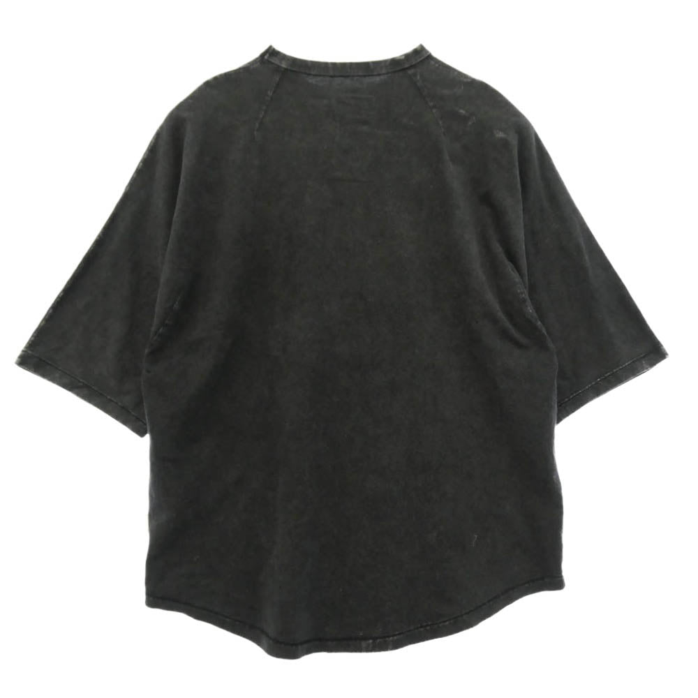BEAMS ビームス 25SS SSZ エスエスズィー NO OP RAG 半袖 Tシャツ カットソー ブラック系 S【中古】