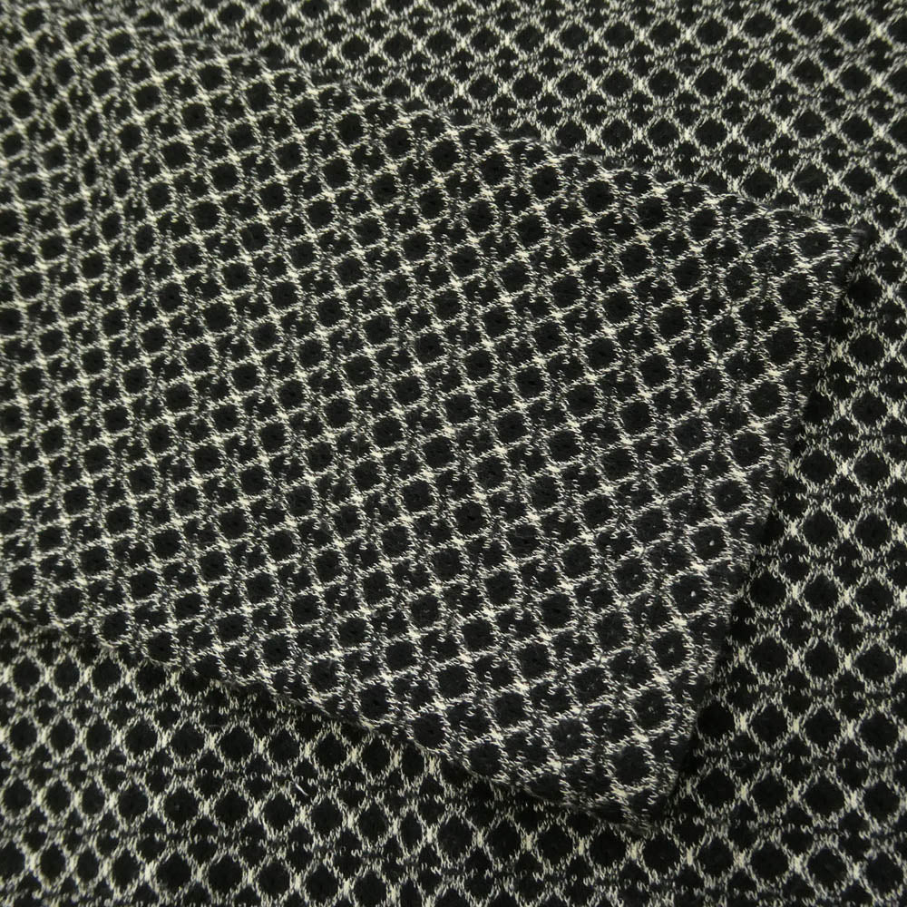 Needles ニードルス QV348 L/S U-Neck Tee パピヨン刺繍 Uネック ロングスリーブ 長袖 カットソー ブラック系 M【中古】