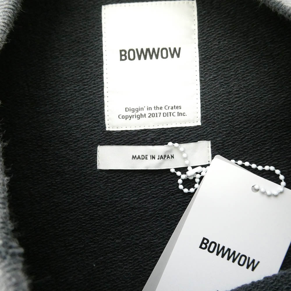 BOWWOW バウワウ BW251-MST MOD SWEAT TEE 半袖 スウェット グレー系 ONE【中古】