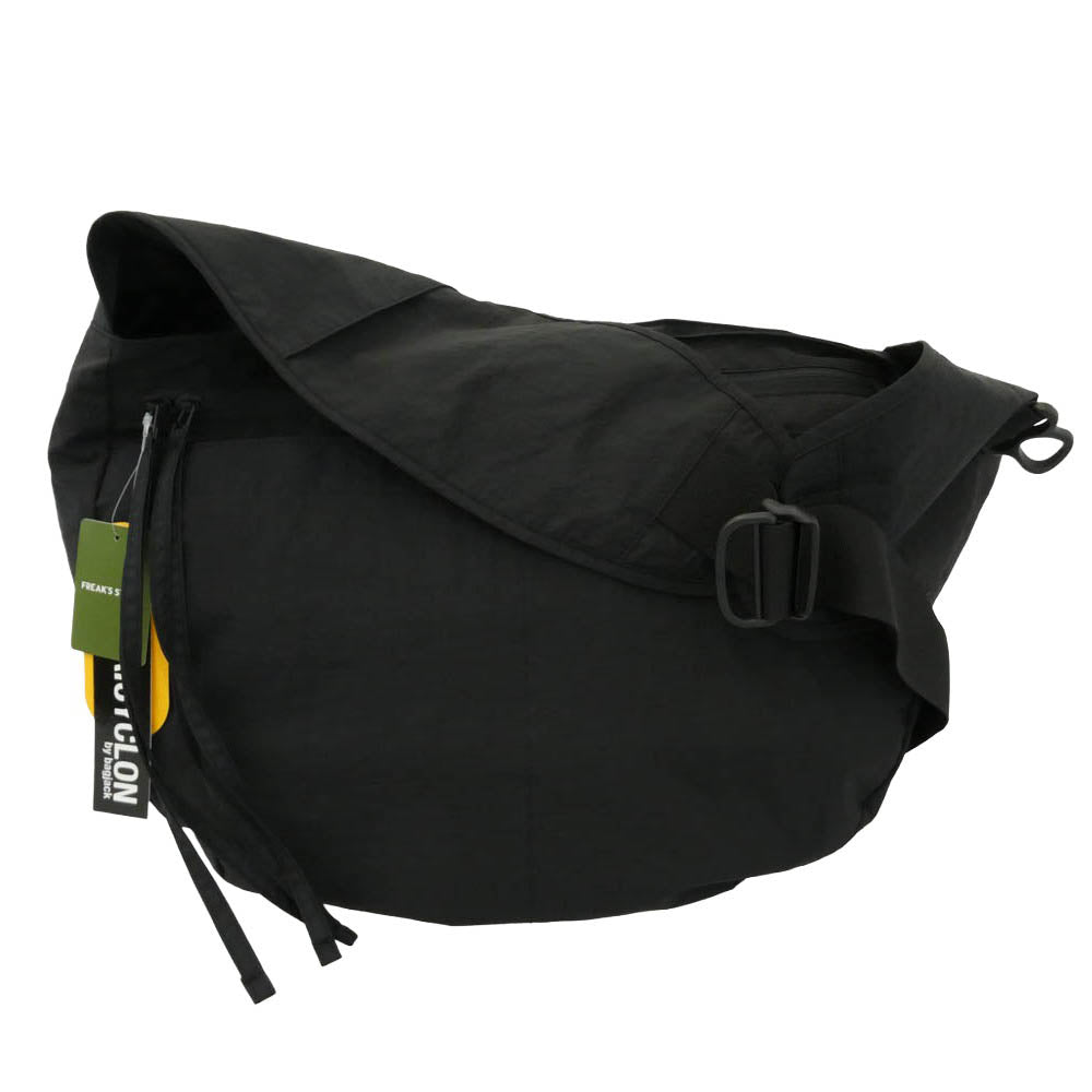 バイシクロンバイバグジャック BCL-113 BIG SHOULDER BAG ナイロン ビッグ ショルダー バッグ ブラック系【美品】【中古】