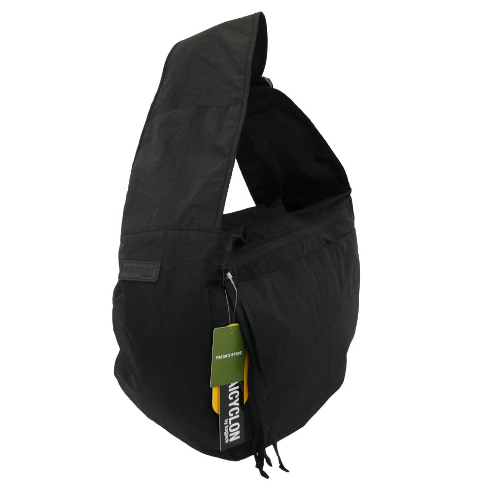 バイシクロンバイバグジャック BCL-113 BIG SHOULDER BAG ナイロン ビッグ ショルダー バッグ ブラック系【美品】【中古】