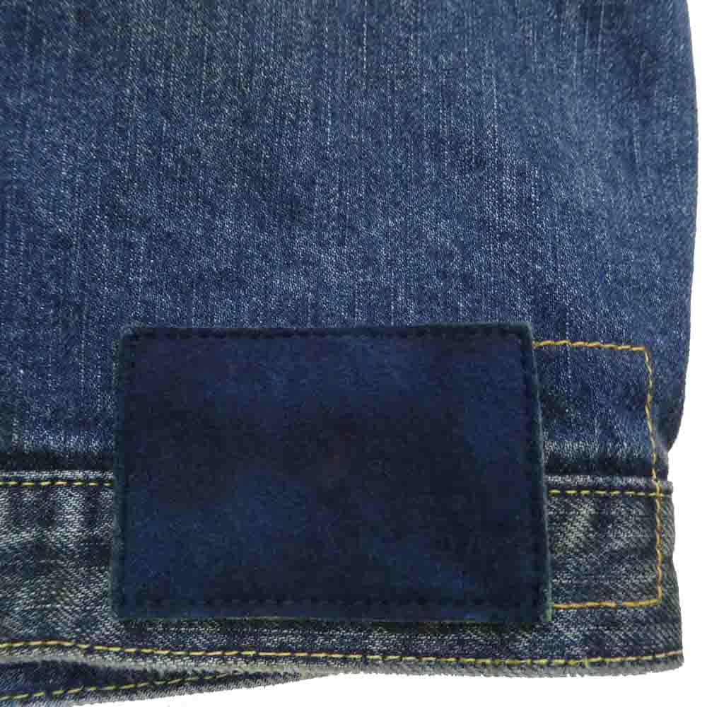 VISVIM ビズビム 26SS 126105006002 SS 102XX JKT DMGD-1013 ダメージ加工 デニム ジャケット インディゴブルー系 2【新古品】【未使用】【中古】