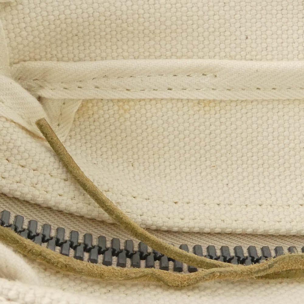 VISVIM ビズビム 24AW 0224903003009 UT.SATCHEL (S) ディアスキン キャンバス サッチェル ショルダーバッグ ベージュ系 S【美品】【中古】