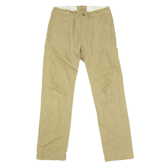 RRL ダブルアールエル 782504843003 OFFICERS CHINO TROUSER チノ トラウザー パンツ ブラウン系 28【中古】