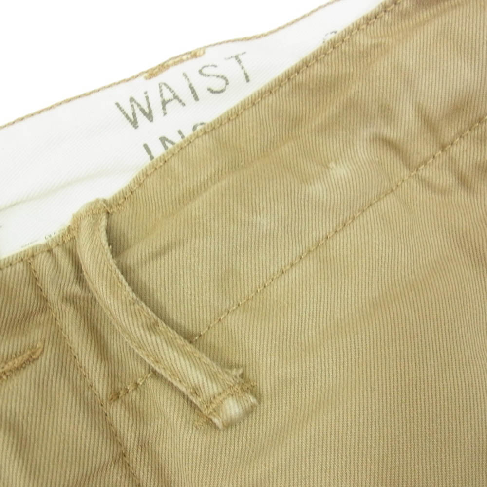 RRL ダブルアールエル 782504843003 OFFICERS CHINO TROUSER チノ トラウザー パンツ ブラウン系 28【中古】