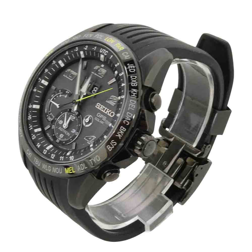 SEIKO セイコー 8X42-0AD0-3 SBXB143 Astron GPS Solar アストロン ジョコビッチ モデル ソーラー 腕時計 ウォッチ ブラック系【中古】
