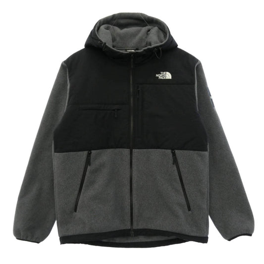 THE NORTH FACE ノースフェイス NA71952 Denali Hoodie デナリ フーディー フリース ジャケット ブラック系 グレー系 XL【中古】