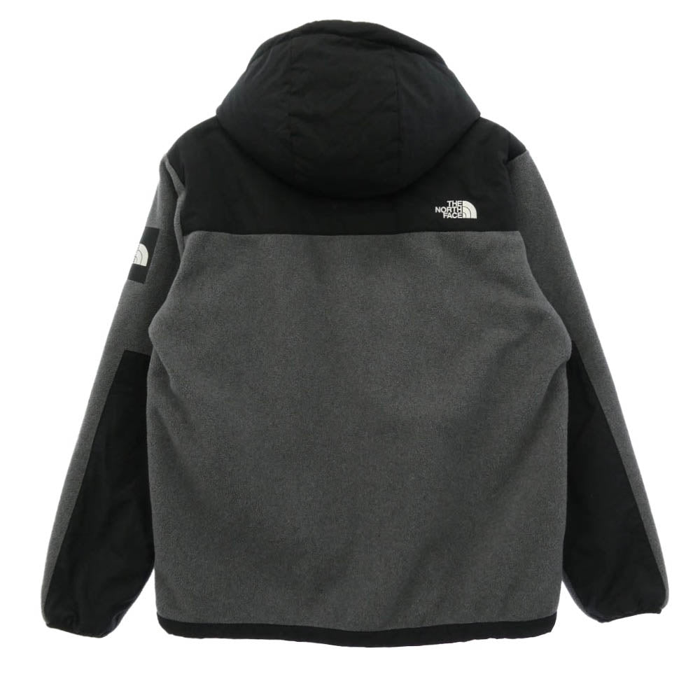 THE NORTH FACE ノースフェイス NA71952 Denali Hoodie デナリ フーディー フリース ジャケット ブラック系 グレー系 XL【中古】