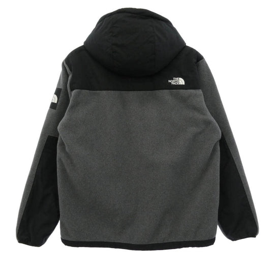 THE NORTH FACE ノースフェイス NA71952 Denali Hoodie デナリ フーディー フリース ジャケット ブラック系 グレー系 XL【中古】