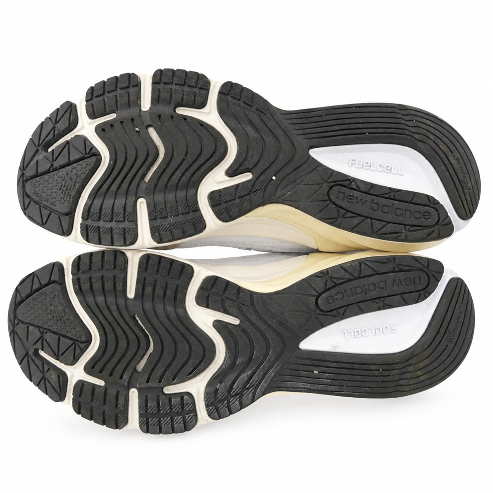 NEW BALANCE ニューバランス U990GB6 Made in USA 990 V6 メッシュ レザー ローカット スニーカー ホワイト系 オフホワイト系 27cm【中古】