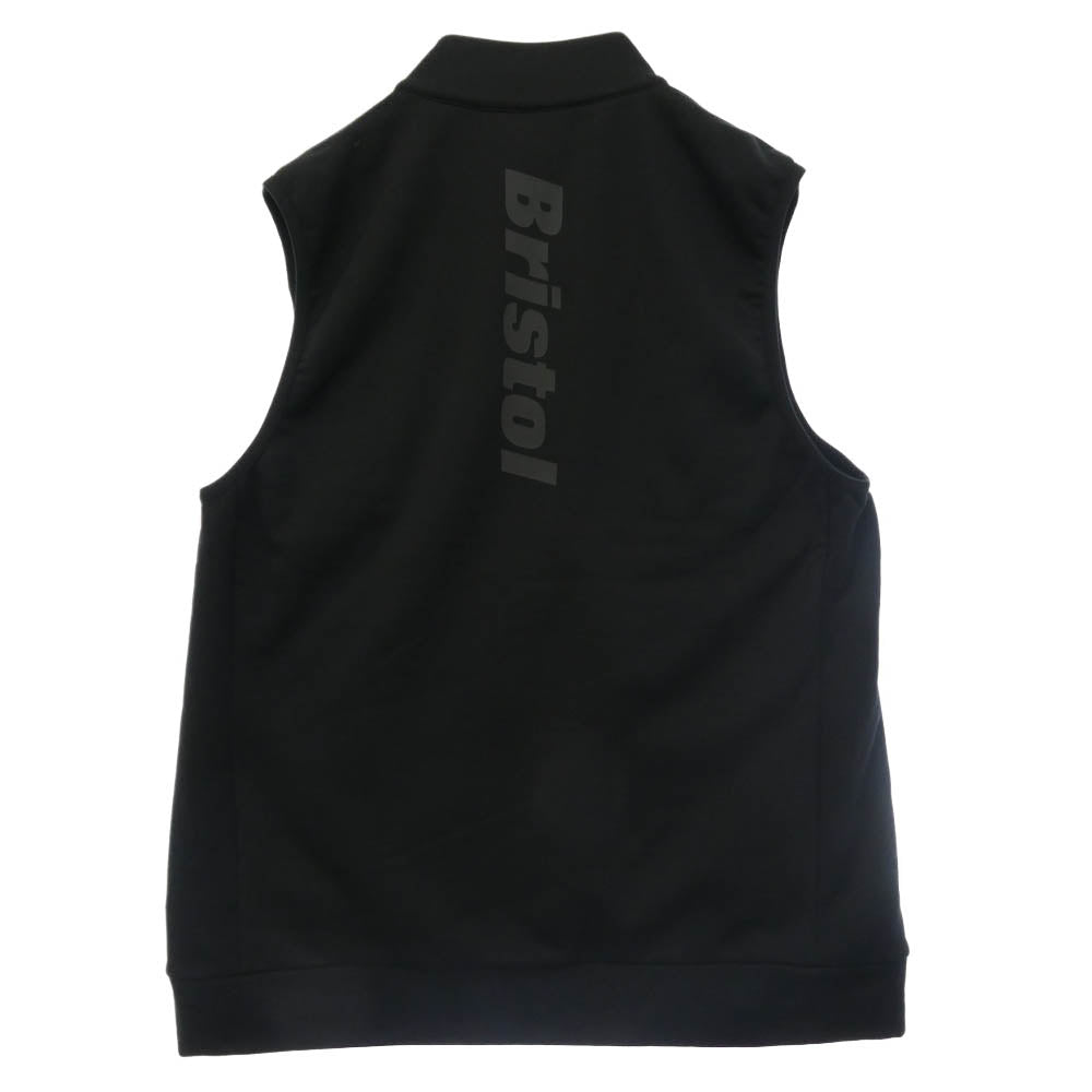 F.C.R.B. エフシーアールビー 23AW FCRB-232054 POLARTEC POWER STRETCH HYBRID VEST ポーラテック パワー ストレッチ ベスト ブラック系 M【中古】