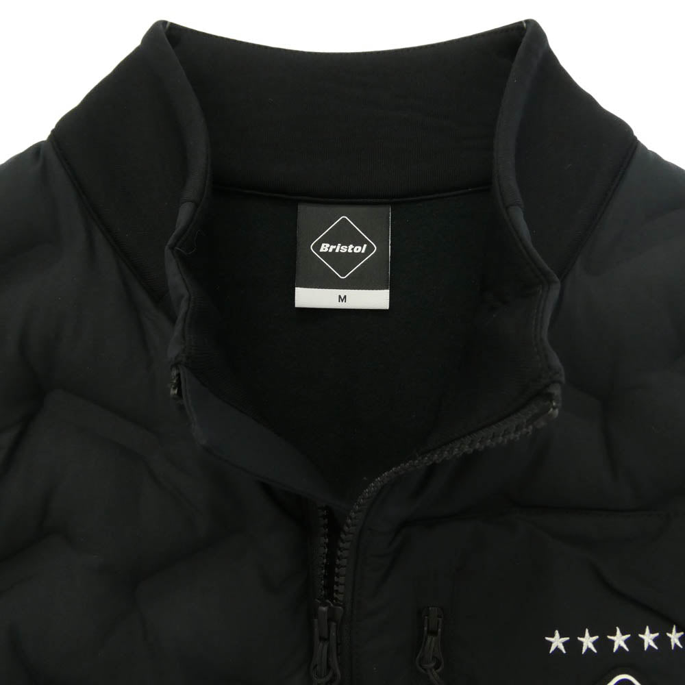 F.C.R.B. エフシーアールビー 23AW FCRB-232054 POLARTEC POWER STRETCH HYBRID VEST ポーラテック パワー ストレッチ ベスト ブラック系 M【中古】