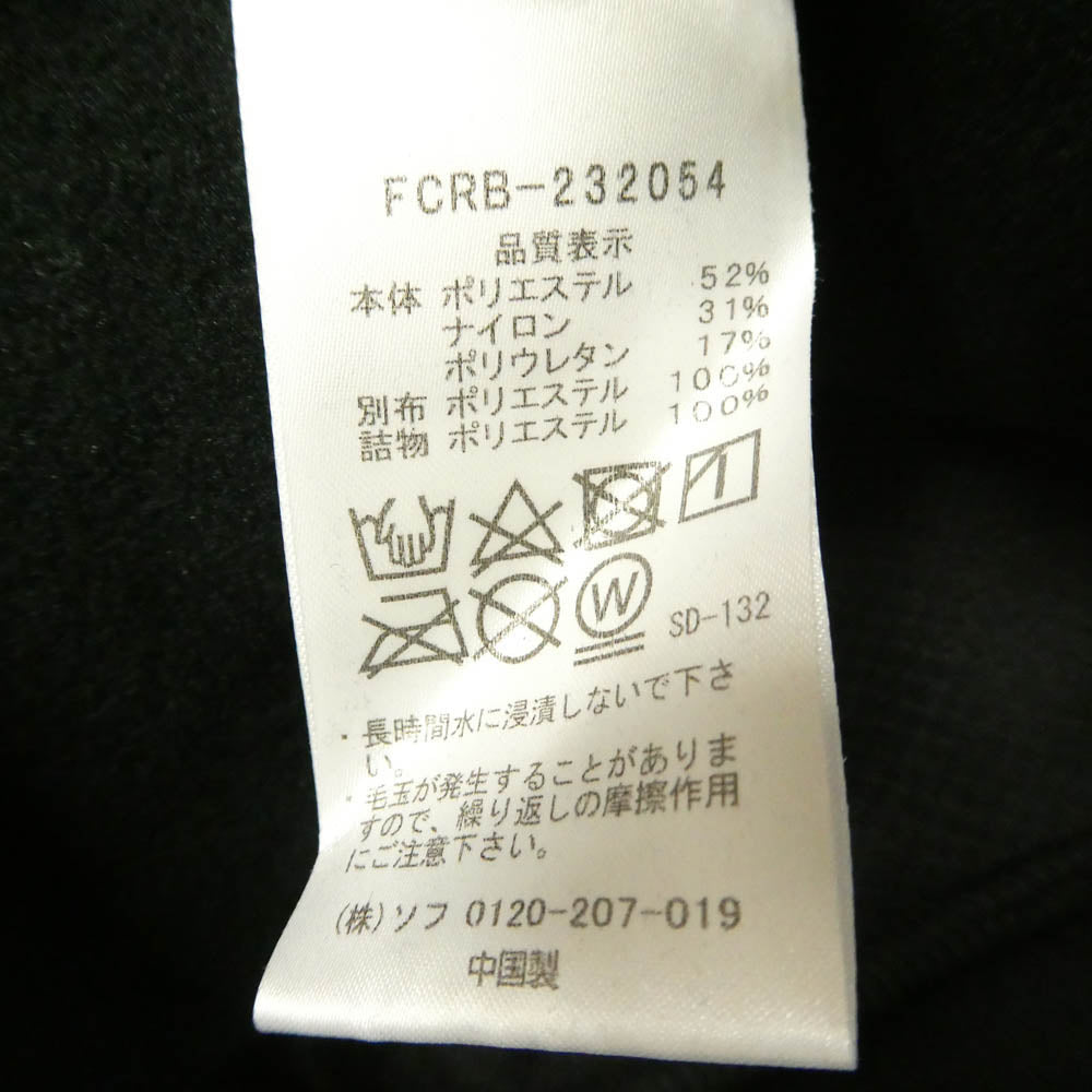 F.C.R.B. エフシーアールビー 23AW FCRB-232054 POLARTEC POWER STRETCH HYBRID VEST ポーラテック パワー ストレッチ ベスト ブラック系 M【中古】