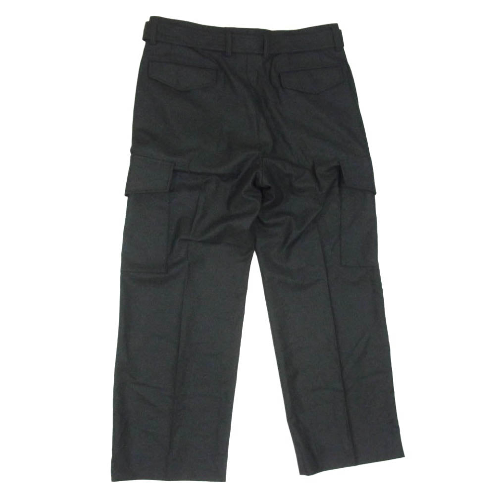 AURALEE オーラリー 25AW A25AP04CF WOOL FULLING FLANNEL CARGO SLACK ウール フランネル カーゴ スラックス パンツ チャコール系 5【極上美品】【中古】