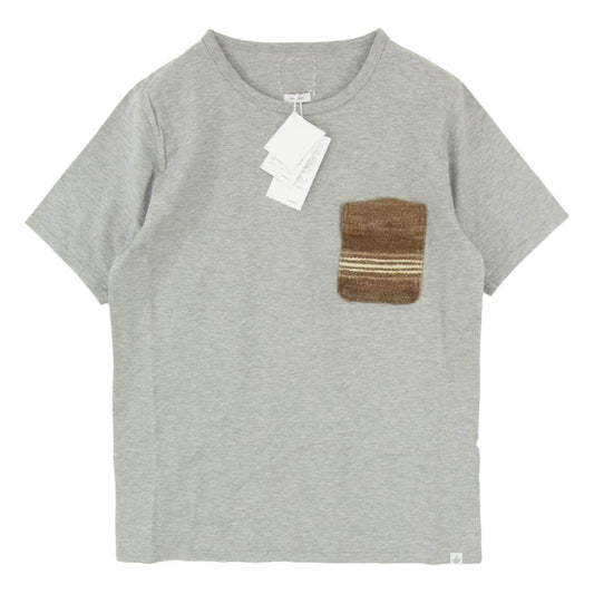 VISVIM ビズビム 13SS 0113105010084 BLANKET POCKET TEE S/S ブランケット ポケット ショートスリーブ 半袖 Tシャツ グレー系 2【中古】