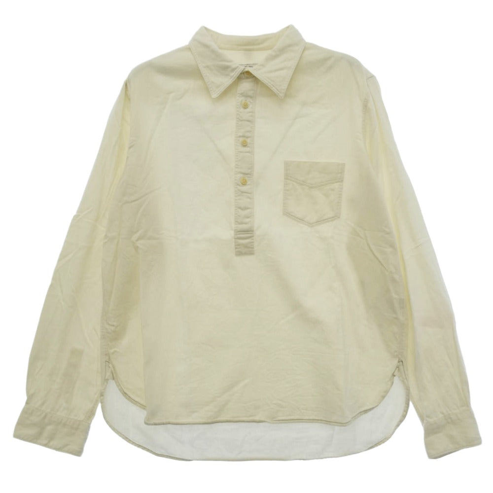 VISVIM ビズビム 16SS 0116105011008 1910 P.O. Shirt プルオーバー 長袖 シャツ ホワイト系 2【中古】