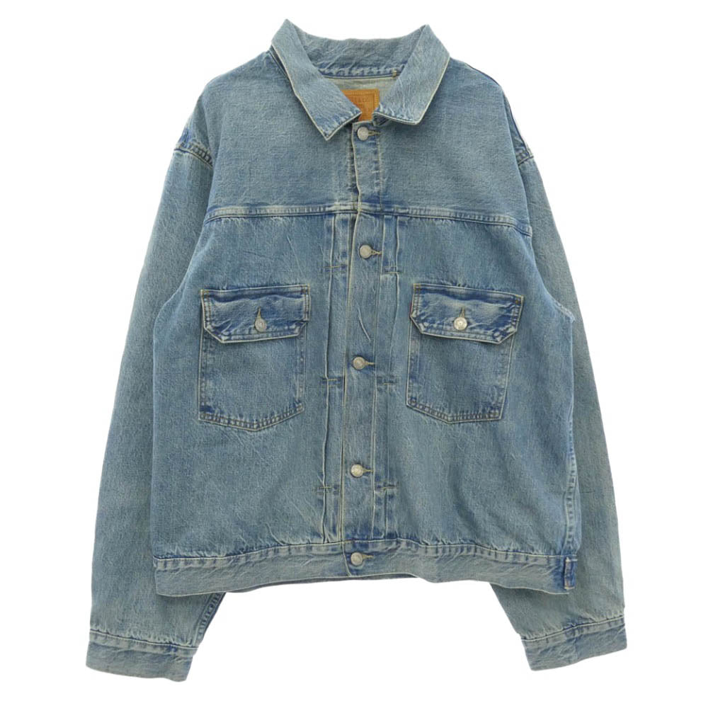Levi's リーバイス 4515048028 LVC 507XXE 2ndタイプ Tバック Gジャン デニムジャケット インディゴブルー系 46【中古】