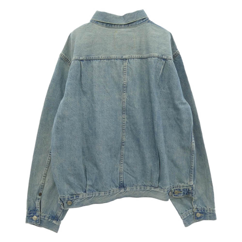 Levi's リーバイス 4515048028 LVC 507XXE 2ndタイプ Tバック Gジャン デニムジャケット インディゴブルー系 46【中古】