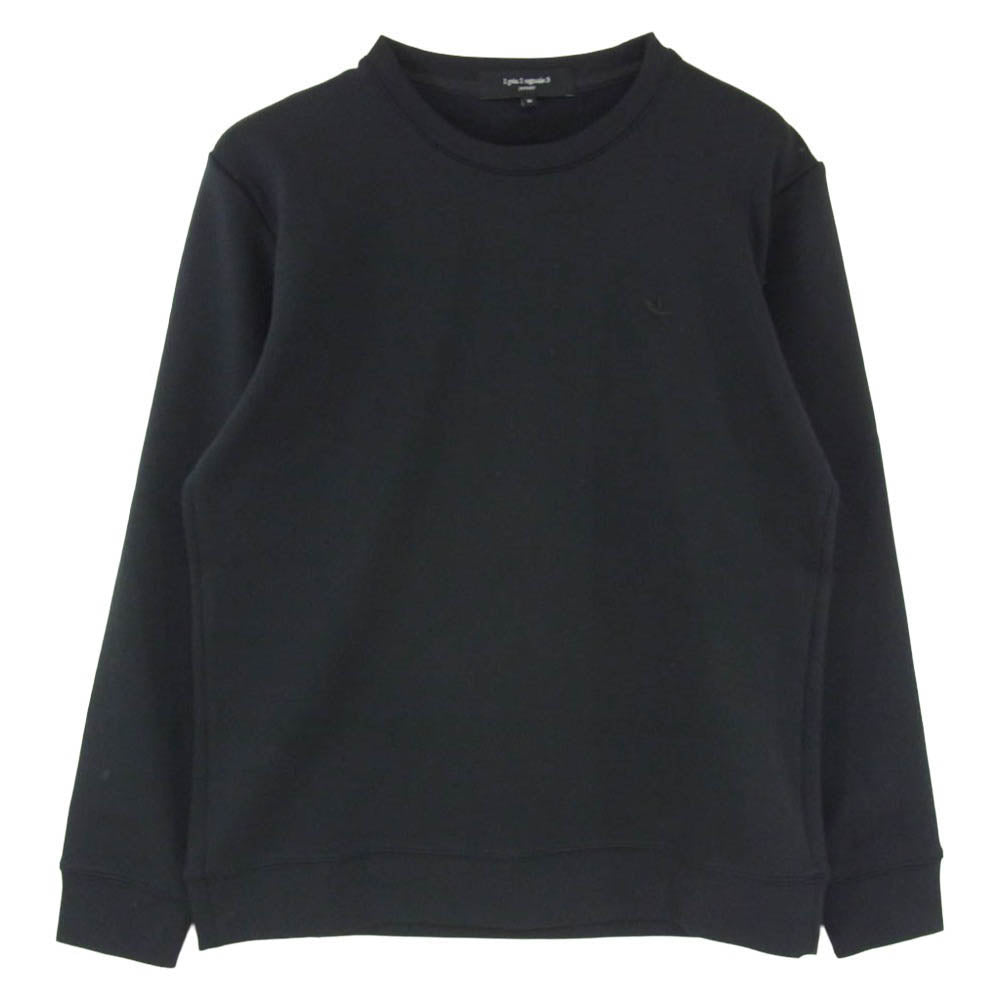 1piu1uguale3 ウノピュウノウグァーレトレ MDT001-PEU004 JET SET GRANVIA EASY L/S TEE ジェットセット グランヴィア 長袖Ｔシャツ ブラック系 3【中古】