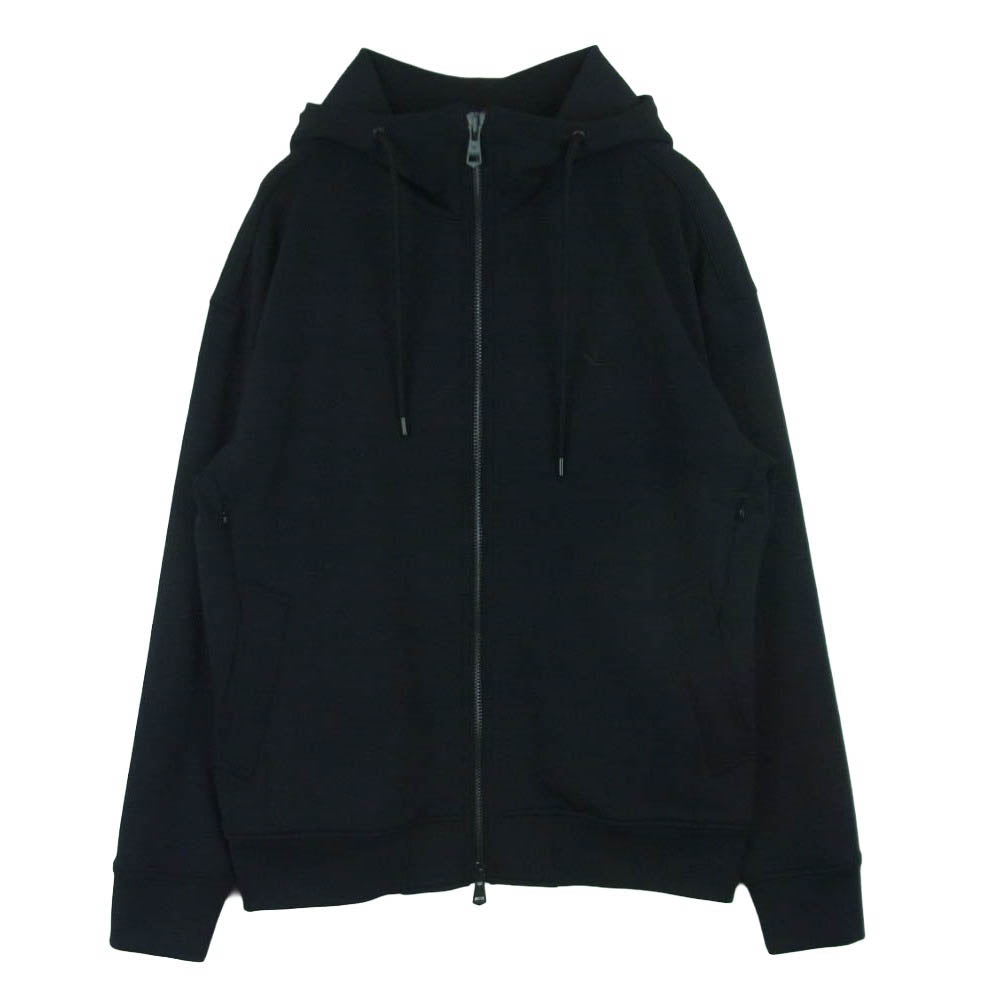1piu1uguale3 ウノピュウノウグァーレトレ MDB007-PEU017 Del Piero JET SET GRANVIA NECK ZIP PARKA デル・ピエロ ジェットセット グランヴィア ネック ジップ パーカー ブラック系 5【美品】【中古】