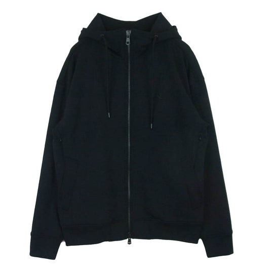 1piu1uguale3 ウノピュウノウグァーレトレ MDB007-PEU017 Del Piero JET SET GRANVIA NECK ZIP PARKA デル・ピエロ ジェットセット グランヴィア ネック ジップ パーカー ブラック系 5【美品】【中古】